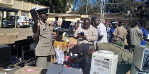 Recovered items by the DCI