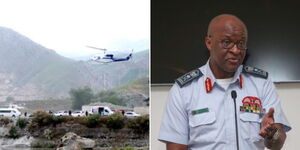 Rescue missions for the helicopter that killed Iranian President Ebrahim Raisi (left) and the late CDF Francis Ogolla.