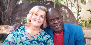 Ruth Boyce and Peter Simiyu.