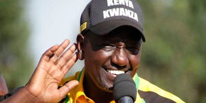 President  William Ruto during the campaign period.