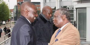 President William Ruto (left) and COTU Secretary General Francis Atwoli