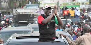 Deputy President William Ruto during a past rally