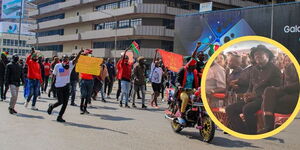 ruto protests cbd