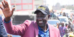 Deputy President William Ruto during a rally on September 26, 2020