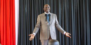 Ruto laughing State House 