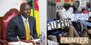 Ruto and Unemployed People