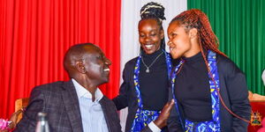 Ruto at National Drama Festival