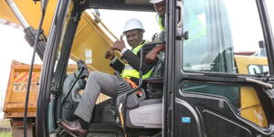 President William Ruto at the groundbreaking of the Lapfund Bellevue Park Residence Project in Nairobi on Thursday, May 11, 2023.