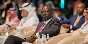 President William Ruto attending the Future Investment Initiative Summit in Riyadh, Saudi Arabia on October 24, 2023.