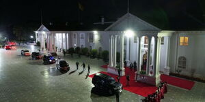 President William Ruto hosts guests at State House, Nairobi on September 5, 2023.