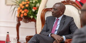 President William Ruto during a meeting with the United Nations Development Programme Assistant Secretary-General and Regional Director for Africa Ahunna Eziakonwa at State House, Nairobi on December 11, 2023.