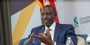 President William Ruto during the US- Africa Investment Forum in New York.