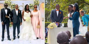 Ruto's brother David Samoei weds long term fiancé in a glamourous event held at Mt. Kenya Safari Club in Nyeri on December 15, 2023