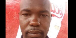 A photo of Patrick Oyoyi Ajunga who is said to have shared a video of himself defiling a minor on Sunday, February 16. 