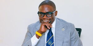Nairobi Governor Johnson Sakaja at a meeting in Nairobi County on January 19, 2023.
