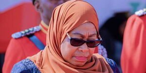Tanzanian President Samia Suluhu
