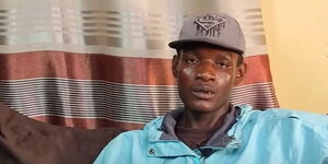 Samuel Odhiambo speaks to Edmac Studios on October 11, 2023. 