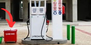 Sand Box at Petrol Stations