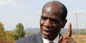 An undated image of former Mt Elgon MP John Serut