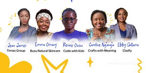 Finalists of She’s Next Kenya Grant Competition
