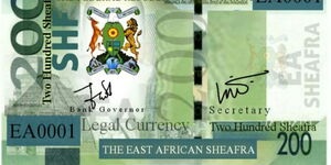 A proposed common East Africa Community currency