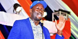 Nairobi Senator Edwin Sifuna during a past event. 