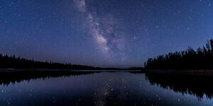 the sky at night