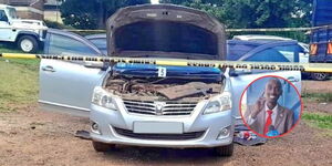 DCI Homicide detectives on Friday, January 26, 2024, recovered the vehicle that was allegedly used to abduct the late Daniel Muthiani Benard alias Sniper