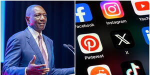 William Ruto collage