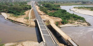 A section of the South Sudan Link road
