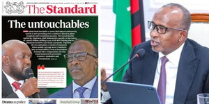 Duale and Standard newspaper