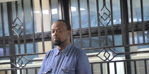 A photo of former Assistant Minister for Internal Security, Stephen Tarus, who was arraigned before a Ugandan anti-corruption court on January 10, 2024. 