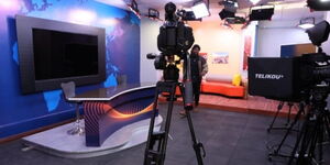 A photo of the Newly opened TV47 studio on October 11 