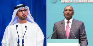 Sultan Al Jaber & President William Ruto 