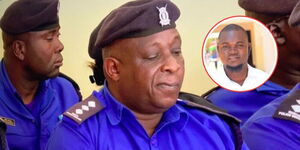 Nairobi Central Police Station OCS Samson Talaam during a past court session in June 2025. 