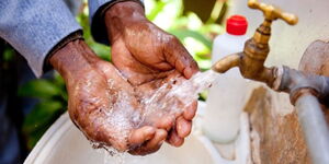 Handwashing at a tap