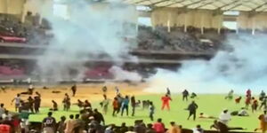 tear gas kasarani 