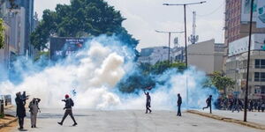 teargas
