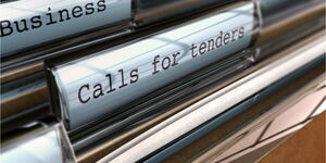 An impression of tender files.