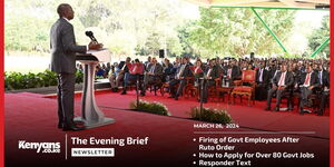 Parastatal heads during a presentation at State House.