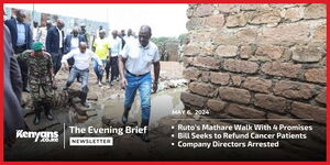 President William Ruto in Mathare