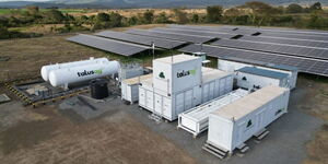 The green ammonia manufacturing plant in Naivasha