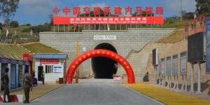 The Ngong Tunnel in the SGR route from Nairobi to Naivasha