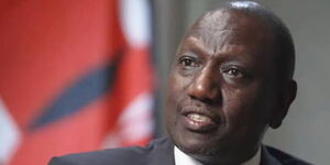 A photo of President William Ruto.