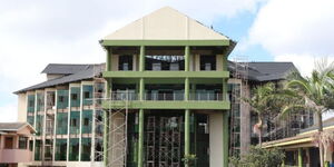 The stalled library project at the Kenya School of Law on Thursday April  27, 2023