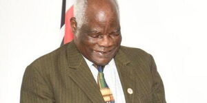 A photo of the late Prof Gilbert Ogutu. 