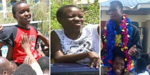 From left to right: Peter Kamenju, Daphne Otieno and Tonny Bumula.