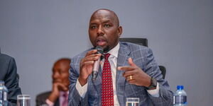 Transport CS Kipchumba Murkomen in a meeting on January 26, 2024