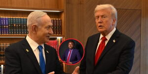trump netanyahu otieno