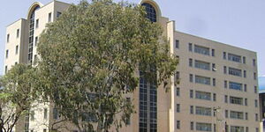 A photo of Tsc Headquarters at Upperhill, Nairobi.